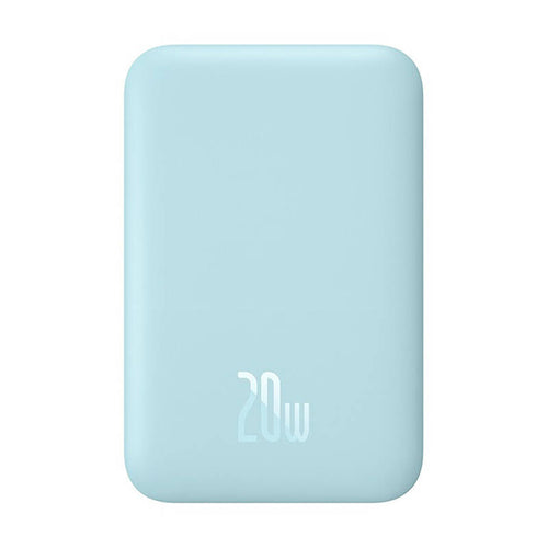 Baseus Magnetic Mini - Batterie externe magnétique 6000 mAh 20 W (bleue) : batterie externe Baseus Magnetic Mini bleue