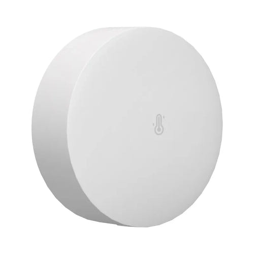 Sonoff SNZB-02P - Capteur ZigBee de température et d'humidité (blanc) : capteur Sonoff SNZB-02P blanc de forme ronde
