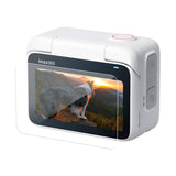 Telesin IS-FLM-001 - Verre trempé écran et objectif pour Insta360 GO 3 : accessoires de pose fournis dans le kit