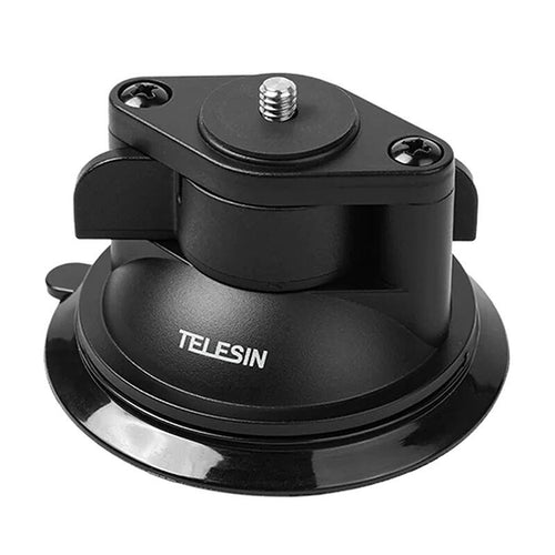 Telesin MAG-003 - Kit fixation magnétique et ventouse pour Insta360 GO 3 : kit de fixation Telesin à ventouse et base magnétique