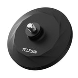 Telesin MAG-003 - Kit fixation magnétique et ventouse pour Insta360 GO 3 : base magnétique à six aimants néodyme