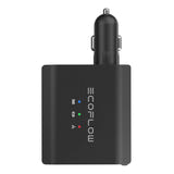 EcoFlow MA001-IN - Chargeur de batterie auto intelligent 12 V / 24 V : câbles XT60 raccordés à la batterie du véhicule