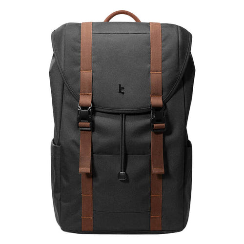 Tomtoc VintPack-TA1 - Sac à dos 22 L pour portable 15,6 pouces (noir) : sac à dos Tomtoc VintPack-TA1 noir de 22 litres