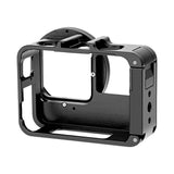 Puluz PU966B - Cage métallique pour Insta360 Ace et Ace Pro : caméra installée dans la cage en aluminium