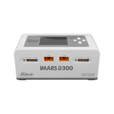 Gens ace IMARS D300 - Chargeur RC double voie 300 W AC (blanc) : écran LCD IPS de 2,4 pouces du chargeur