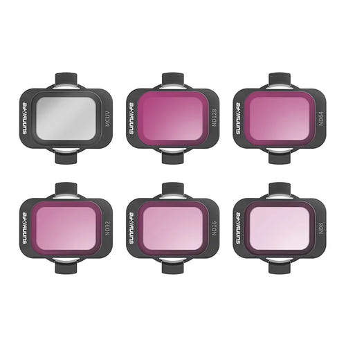 Sunnylife AT2-FI796 - Lot de 6 filtres MCUV et ND pour DJI Avata 2 : lot de 6 filtres Sunnylife pour DJI Avata 2