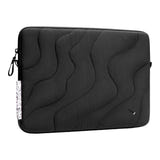 Tomtoc Terra-A27 - Housse pour ordinateur portable 14 pouces (noire) : ordinateur portable 14 pouces glissé dans la housse