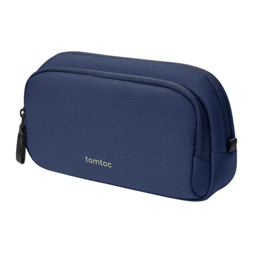 Tomtoc Light-T12 - Trousse à accessoires 1,8 L (bleu marine) : trousse Tomtoc Light-T12 bleu marine fermée