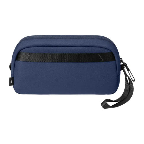Tomtoc Light-T12 - Trousse à accessoires 1,8 L (bleu marine) : câbles et chargeurs rangés dans la trousse