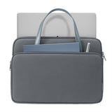 Tomtoc Versatile-A11 - Sacoche pour ordinateur 14 pouces (grise) : ordinateur portable rangé dans la sacoche