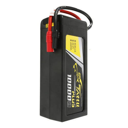 Tattu Plus 10000 mAh 22,2 V 25C - Batterie LiPo 6S1P (AS150 et XT150) : prises AS150 et XT150 de décharge