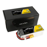 Tattu 11000 mAh 22,8 V HV 25C - Batterie LiPo 6S1P (XT90-S) : pack de 176 x 65 x 56 mm vu de profil
