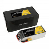 Tattu 16000 mAh 22,2 V 30C - Batterie LiPo 6S1P (XT90 anti-étincelle) : pack de 190 x 76 x 65 mm vu de profil