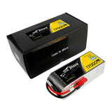 Tattu 17000 mAh 22,8 V 15C - Batterie LiPo 6S1P (AS150 et XT150) : pack de 191 x 76 x 60 mm vu de profil