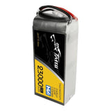 Tattu 23000 mAh 22,8 V 25C - Batterie LiPo 6S1P (XT90-S) : pack de 208 x 90 x 63 mm vu de profil