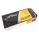 Tattu NMC 28000 mAh 22,2 V 5C 6S1P - Batterie LiPo XT90-S : prise de décharge XT90-S et câbles de 150 mm
