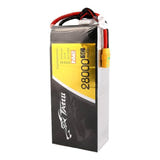 Tattu NMC 28000 mAh 22,2 V 5C 6S1P - Batterie LiPo XT90-S : format 208 x 92 x 62 mm du pack Tattu