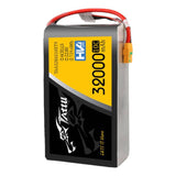 Tattu 32000 mAh 22,8 V 10C 6S1P - Batterie LiPo XT90-S : étiquette du pack Tattu 22,8 V 6S1P
