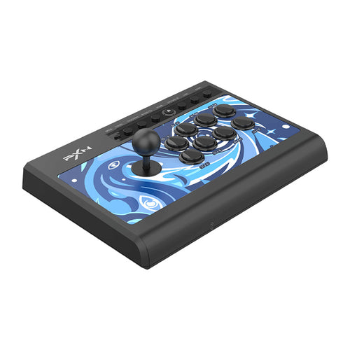 PXN-008 - Stick d'arcade mécanique pour PC, PlayStation et Switch : stick d'arcade PXN-008 vu de dessus