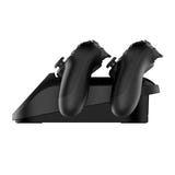 iPega PG-9180 - Station de charge double pour manettes PS4 (noire) : câble micro-USB de la station de charge