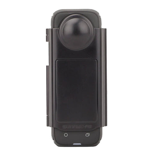 Sunnylife X4-K811 - Protection d'objectif et d'écran pour Insta360 X4 : protection Sunnylife X4-K811 sur une Insta360 X4