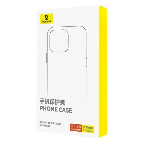 Baseus SkyRing 360° - Coque avec support pour iPhone 15 (noire) : anneau-support orientable au dos de la coque