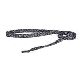 Dogness - Ensemble laisse 1,5 m et harnais pour chien (noir et blanc) : laisse Dogness de 1,5 m et ses attaches