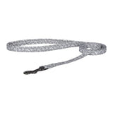 Dogness - Ensemble laisse 1,5 m et harnais pour chien (gris clair) : laisse Dogness de 1,5 m en nylon