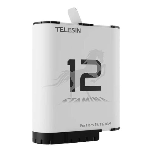 Telesin GP-HPB-012 - Batterie 1720 mAh pour GoPro Hero 12, 11, 10 et 9 : batterie de 1720 mAh vue de face