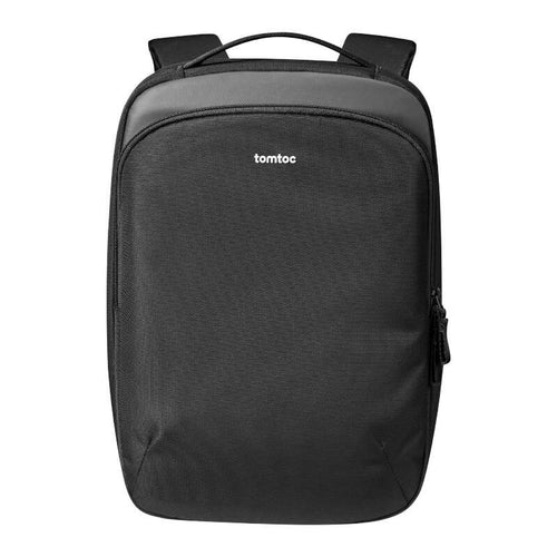 Tomtoc Explorer-T60 - Sac à dos 15 L pour ordinateur 16 pouces (noir) : sac à dos Tomtoc Explorer-T60 noir vu de face