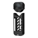 Sunnylife X4-BHT818 - Coque silicone et cache-objectif pour Insta360 X4 (noir) : coque en silicone noire Sunnylife pour Insta360 X4