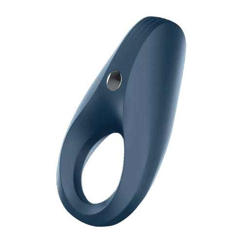 Satisfyer Rocket Ring - Anneau vibrant en silicone, 10 programmes (bleu nuit) : silicone souple de qualité médicale