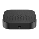 Carlinkit Tbox Basic 2+16 Go - Boîtier CarPlay et Android Auto sans fil (noir) : connectique USB-C et lecteur de carte TF du boîtier