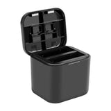 Puluz PU968B - Chargeur double et boîtier à cartes pour Insta360 Ace : deux emplacements de charge du boîtier