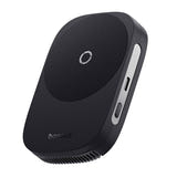 Baseus MagPro II - Refroidisseur magnétique ultra-fin pour smartphone (noir) : rétroéclairage RVB de l'accessoire allumé