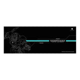 Thunderobot P1-950 Transformer - Tapis de souris XXL 950 x 350 mm (noir) : tapis de souris Thunderobot P1-950 Transformer noir déroulé