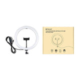 Puluz PU656B - Anneau lumineux 160 LED avec support smartphone : réglage des trois températures de couleur