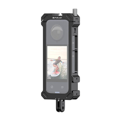 Puluz PU941B - Cage de protection métallique pour Insta360 X4 : cage de protection métallique Puluz PU941B pour Insta360 X4