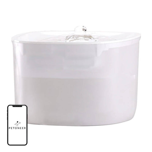 Petoneer Fresco EzGo - Fontaine à eau connectée 2 L avec stérilisation UV-C : fontaine connectée Petoneer Fresco EzGo vue d'ensemble