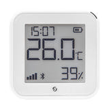 Shelly H&T Gen3 - Capteur de température et d'humidité Wi-Fi (blanc) : capteur Shelly H&T Gen3 blanc avec écran e-paper