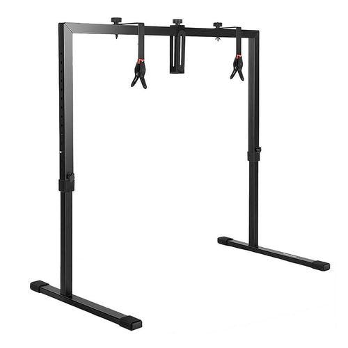 Neewer ST100 - Trépied de table pour prises de vue en plongée, charge 4,5 kg : points de fixation de la traverse et réglage en hauteur