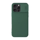 Nillkin CamShield Pro - Coque iPhone 16 Pro Max à cache objectif (vert) : coque Nillkin CamShield Pro verte pour iPhone 16 Pro Max