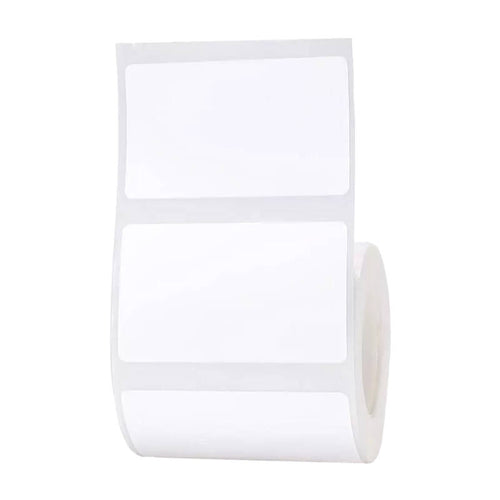NIIMBOT - Rouleau de 225 étiquettes thermiques 50 x 30 mm (blanc) : rouleau d'étiquettes thermiques Niimbot 50 x 30 mm blanches