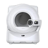 PetKit Purobot ULTRA - Litière autonettoyante connectée à caméra IA 1080p : bac à déchets de 10 L et cylindre ShieldBase