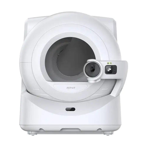 PetKit Purobot ULTRA - Litière autonettoyante connectée à caméra IA 1080p : bac à déchets de 10 L et cylindre ShieldBase