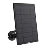ieGeek ZS-GQ5 - Panneau solaire pour caméras de surveillance (noir) : panneau installé en extérieur face au soleil