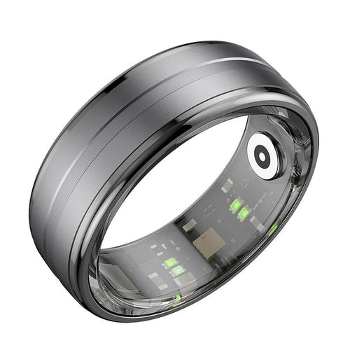 COLMi R06 - Bague connectée taille 9 (18,9 mm, noire) : capteurs de la bague COLMi R06