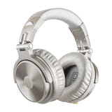 OneOdio Pro C - Casque sans fil 110 h avec câble jack 3,5 mm (argent) : boutons multifonctions et prise jack 3,5 mm