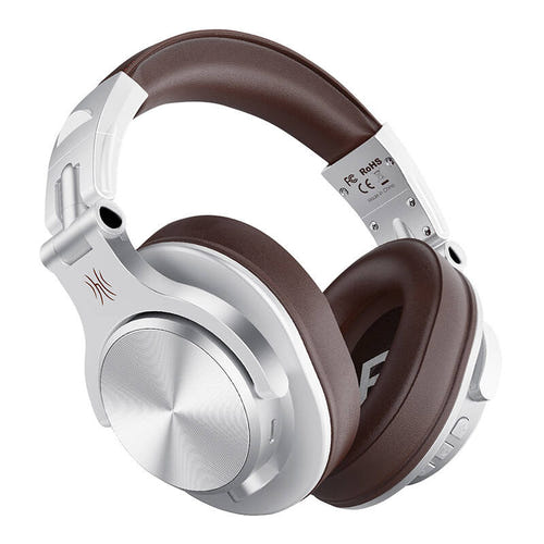 OneOdio Fusion A70 - Casque sans fil 50 h, jack 6,35 mm (marron) : casque sans fil OneOdio Fusion A70 marron