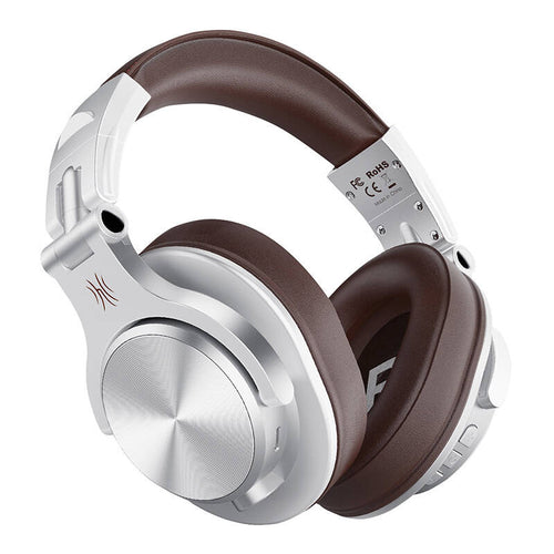 OneOdio Fusion A70 - Casque sans fil 50 h, jack 6,35 mm (marron) : casque sans fil OneOdio Fusion A70 marron